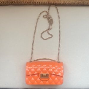 Orange Jelly Mini/Baby Purse